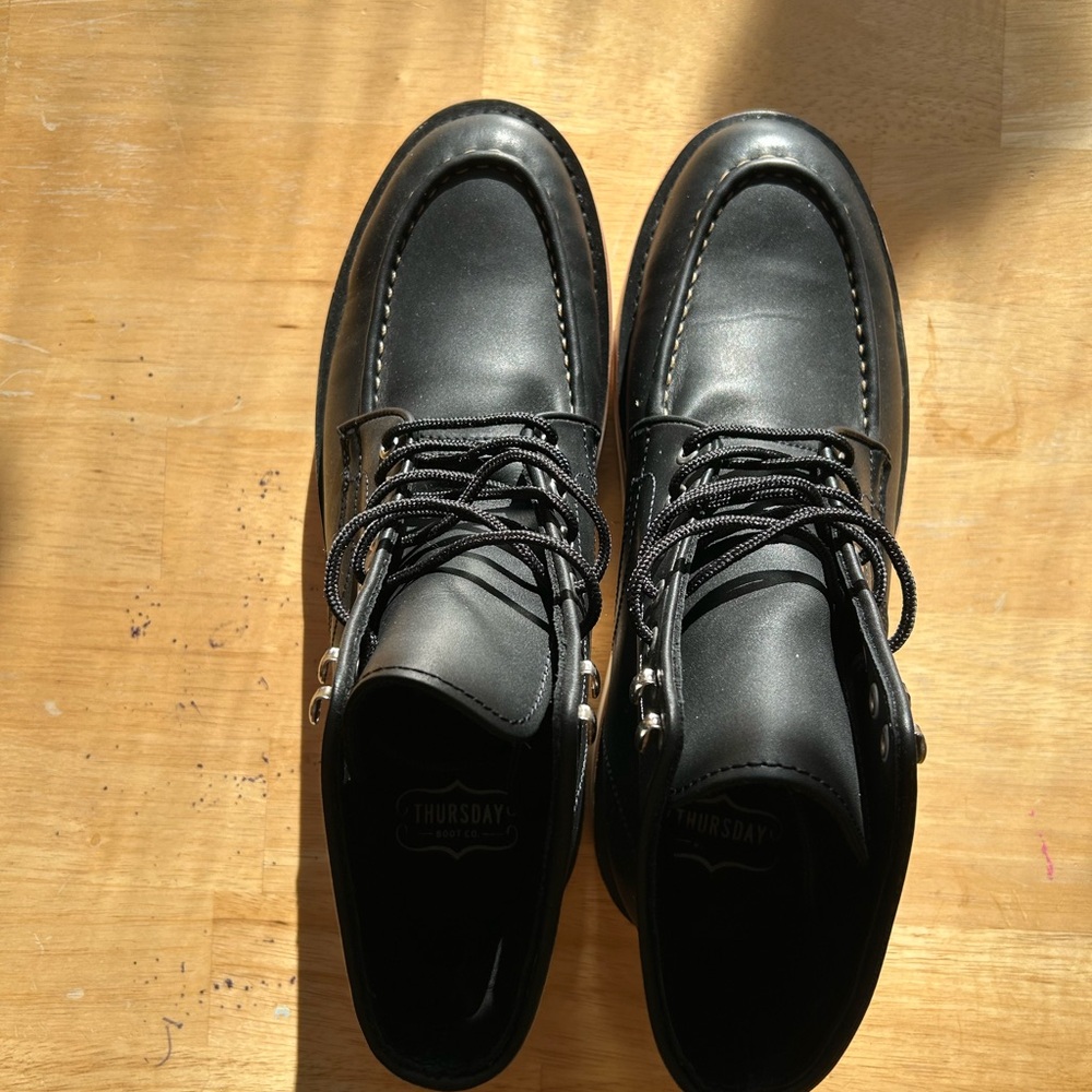 Thursday Boot Company Black Men's Boots - Picture 4 of 9
